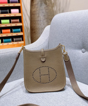 에르메스 미니 에블린16 에토프 금장 끌레망스 가죽